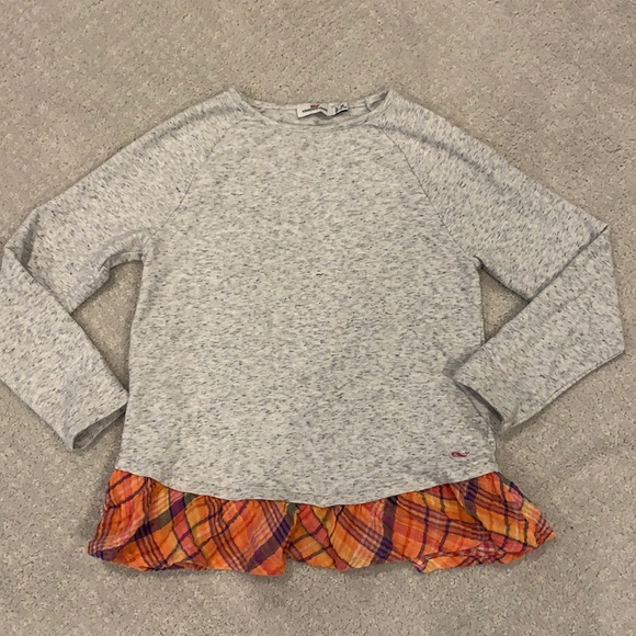 Vineyard Vines Peplum Sweatshirt - Picture 1 of 4